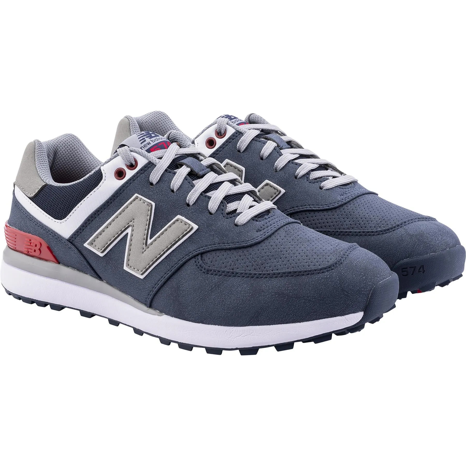 574 Greens V2 Spikeless Golf Shoes Navy - AW24