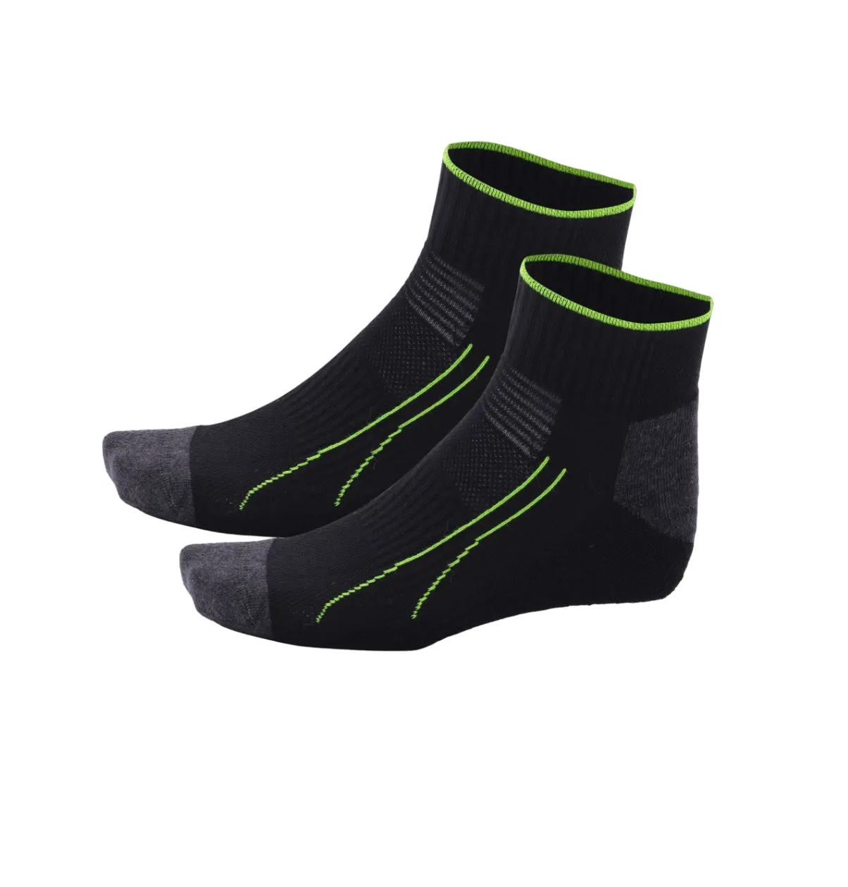 8 x Unisex Puma Performance Training Quarter Crew Black Socks