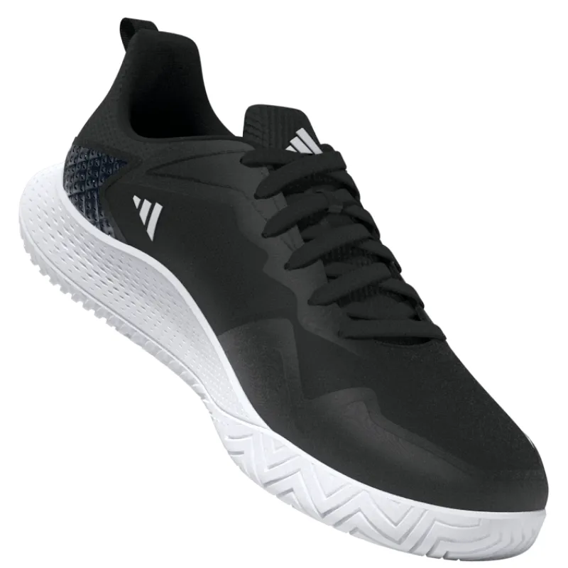 Adidas Defiant Speed Mens Tennis Shoes - Core Black / White / Grey Four