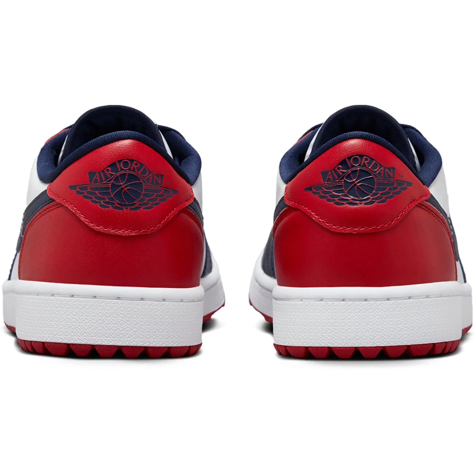 Air Jordan 1 Low Golf Shoes White/Red - 2024