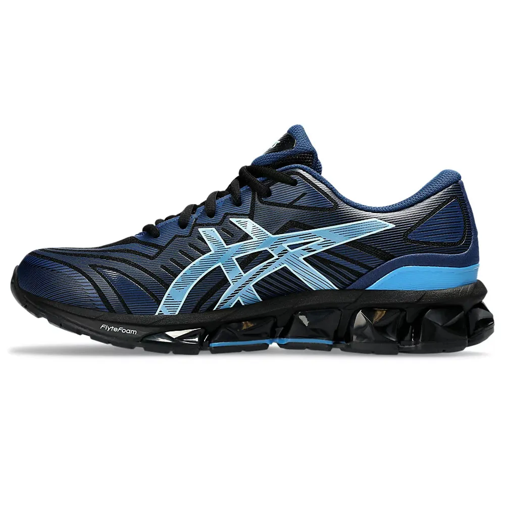 ASICS GEL-QUANTUM 360 VII MEN'S RUNNING SHOES- BLACK/MIDNIGHT BLUE