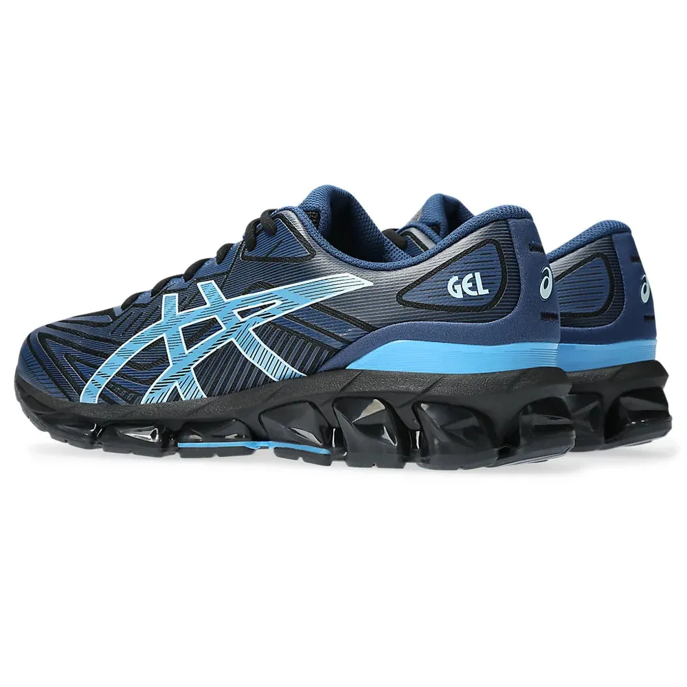 ASICS GEL-QUANTUM 360 VII MEN'S RUNNING SHOES- BLACK/MIDNIGHT BLUE