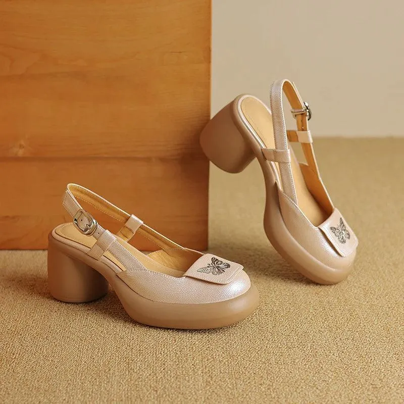 Chunky Heels Sandals - TSS109 Women's Casual Shoes