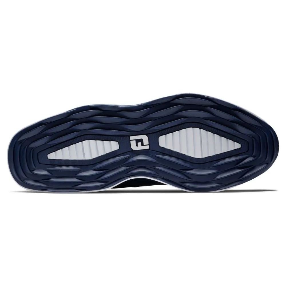 FootJoy Men's ProLite Spikeless Laced Golf Shoes - Navy/Blue/White