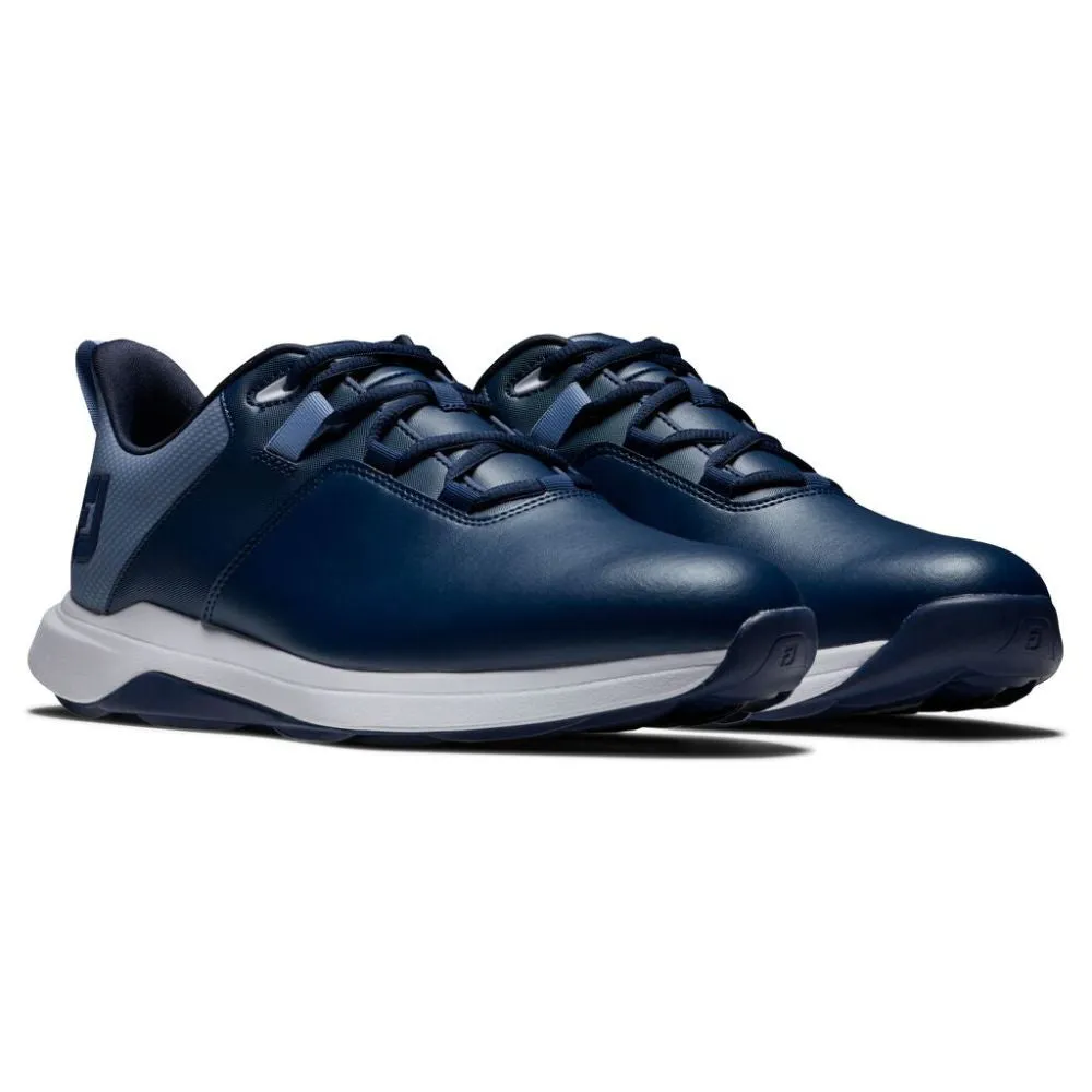 FootJoy Men's ProLite Spikeless Laced Golf Shoes - Navy/Blue/White