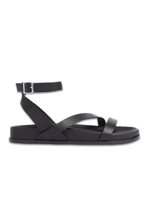 Gaia Asymmetric Footbed Sandals