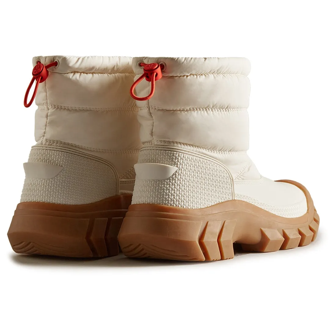 Intrepid Short Women's Snow Boot - White Willow/Gum by Hunter