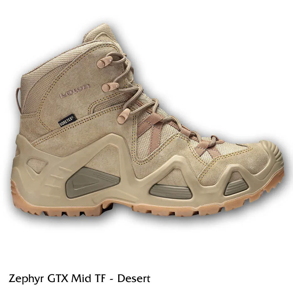 LOWA Zephyr Mid GTX TF Task Force Tactical Boots