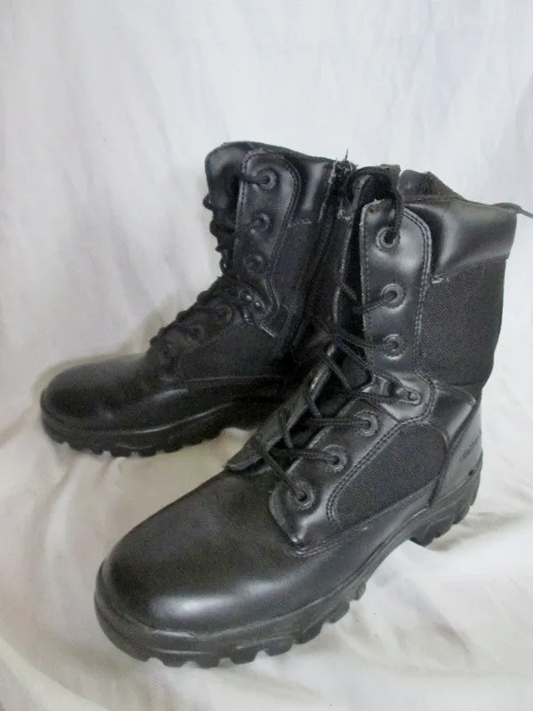 Mens DieHard 8 inch Duty Lace-To-Toe Work Boot Hiking Post 9D Black