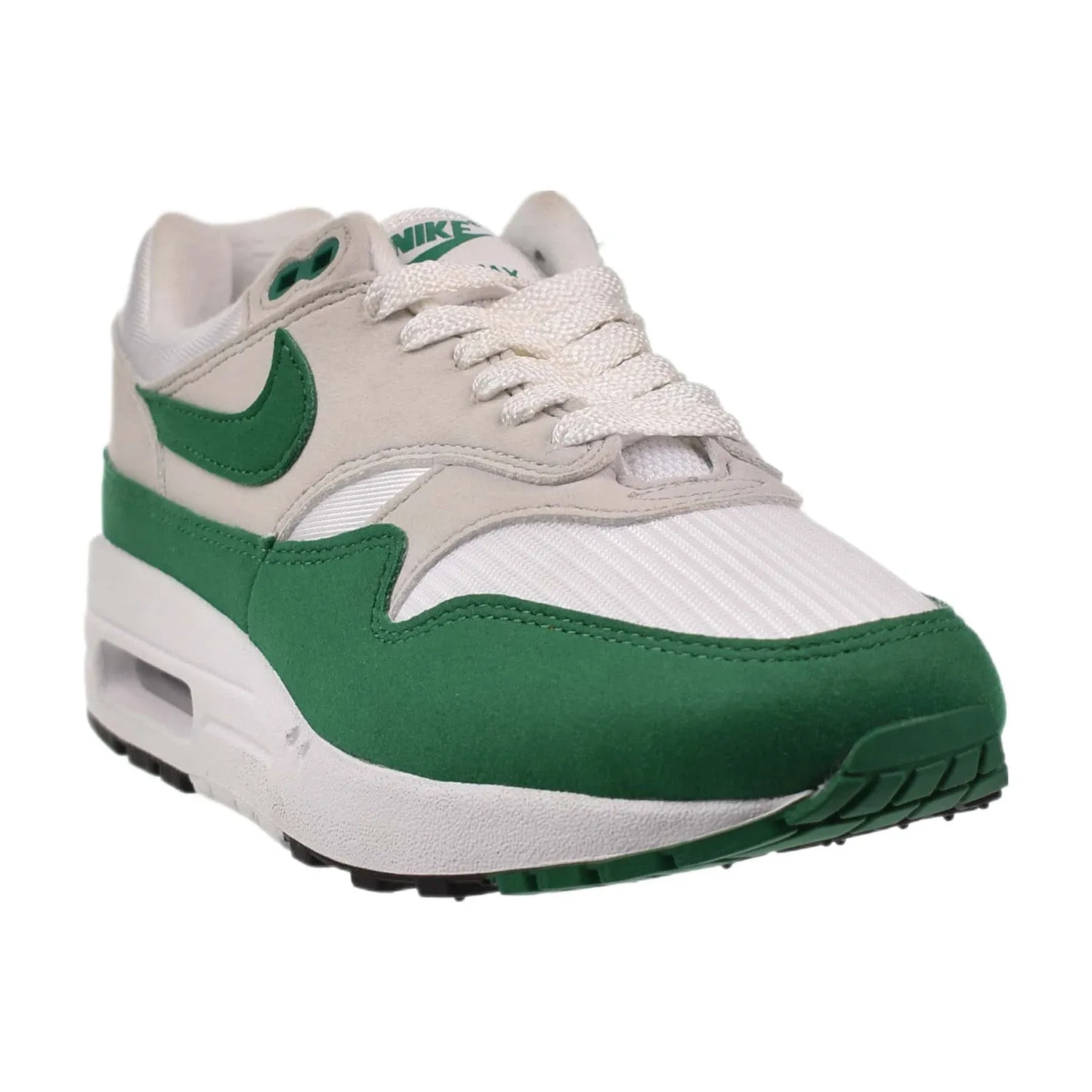 Nike Air Max 1 Women's Shoes Neutral Grey-Malachite-White