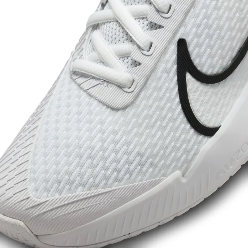 Nike Court Air Zoom Vapor Pro 2 Women Hard Court Tennis Shoes - White/Black-Pure Platinum