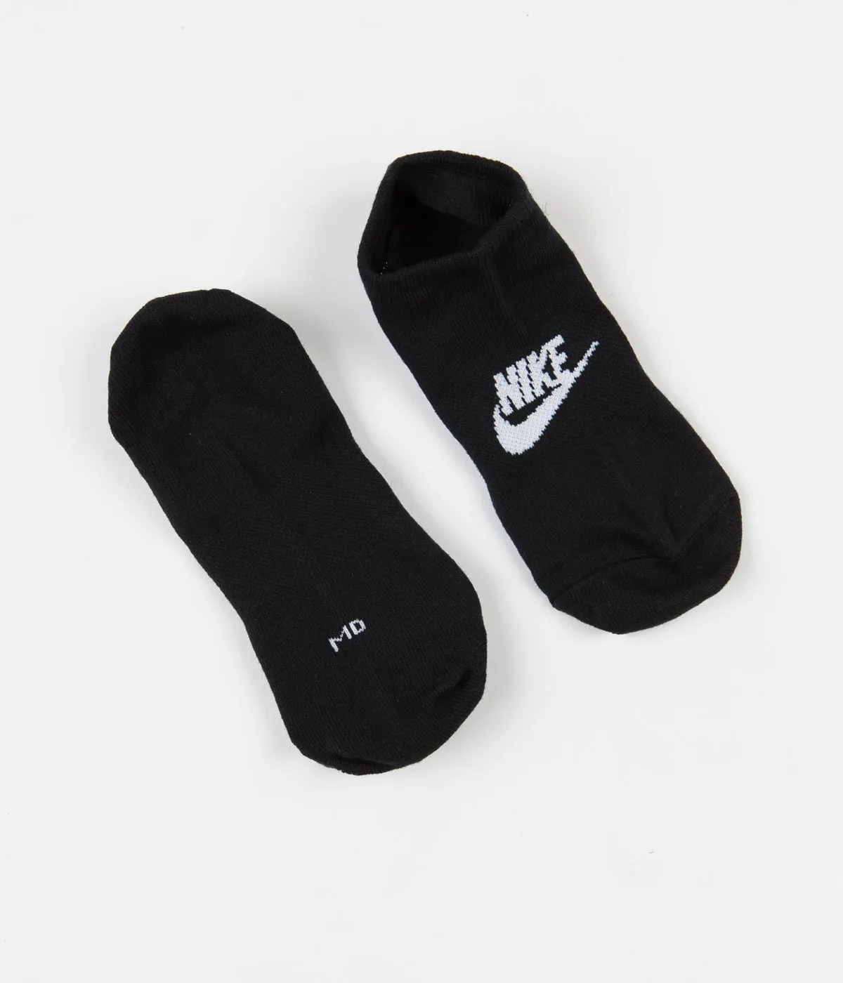 Nike Everyday Essential No Show Socks (3 Pair) - Black / White