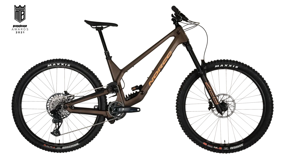 Norco Range C2 29" Carbon Mountain Bike Brown/Copper L