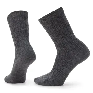 Smartwool Everyday Cable Crew Sock - Medium Grey