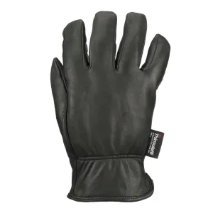 Wells Lamont Men's Black Lined ComfortHyde Thinsulate Winter Driver Gloves