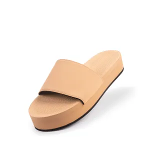 Women's Slides Platform - Soil Light